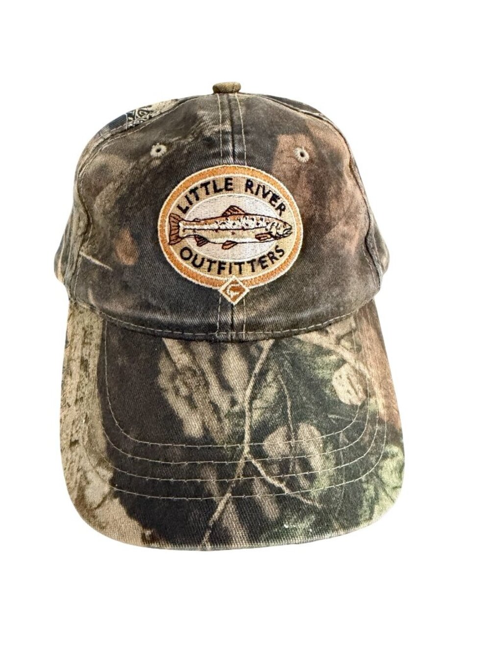 Imperial Little River Outfitters Camo Fishing Hat Trout Fly Fishing Cap Adjustab